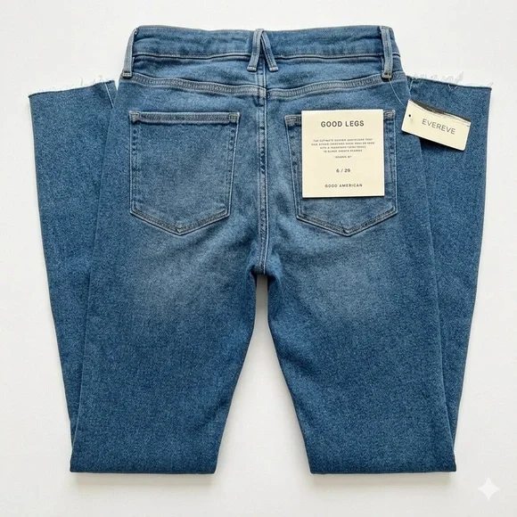 Good American Good Legs Ultimate Skinny Jeans Size 8/29 NWT - Picture 2 of 7